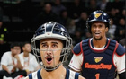 打架带个球？萨姆纳和奎因在社媒发了一张穿护具上场的图片